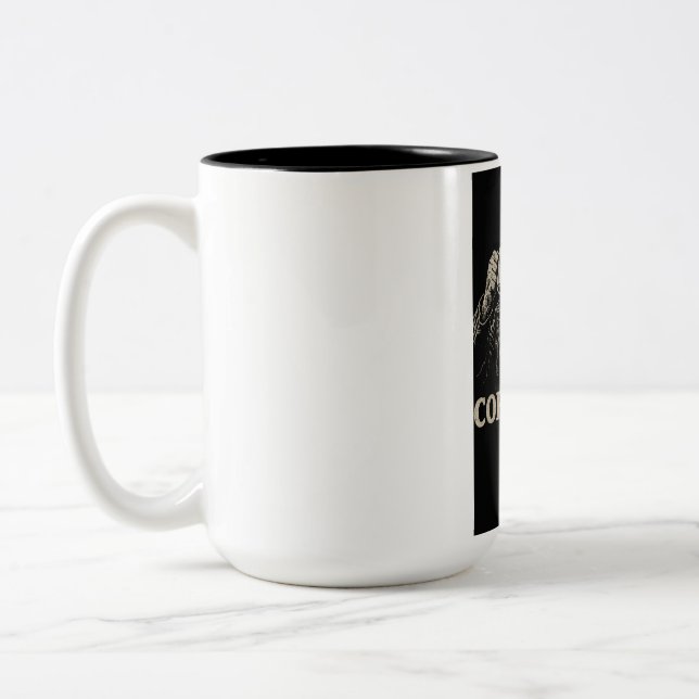 KOFFETID, BABY Två-Tonad MUGG (Vänster)