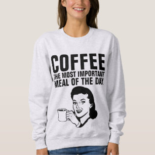 KOFFETISKT MEST VIKTIG MÅLTID FÖR DAGENS T-TRANSPO T SHIRT