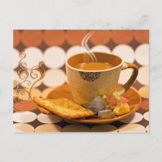 koffie vykort
