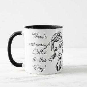 Koffiehumor   Roligt Sarksastiskt Citat Mugg