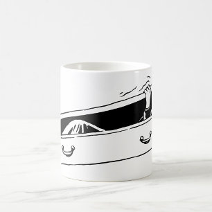 Koffin-öppning Kaffemugg