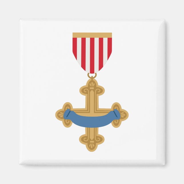 Koggrannt Lejont märke Magnet (Framsidan)