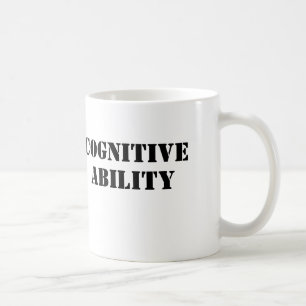 Kognitiv förmåga kaffemugg