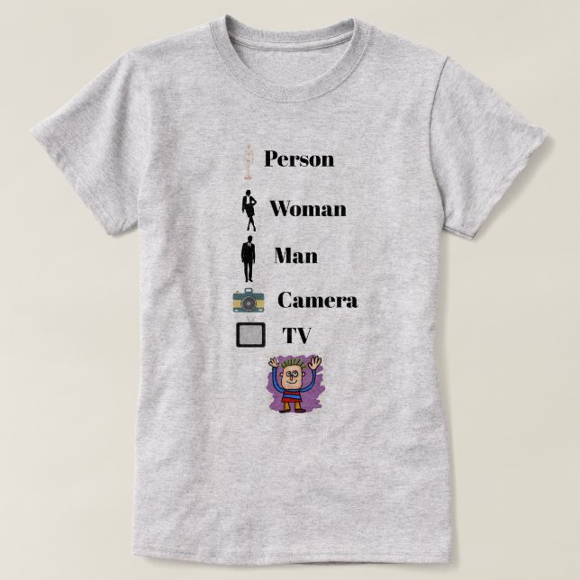 Kognitiv test T-Shirt (Design framsida)