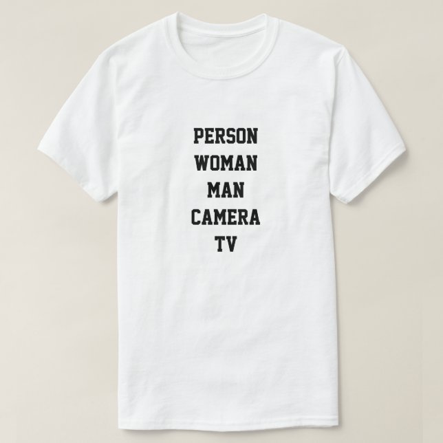 Kognitivt prov av Donaldtrumpan T Shirt (Design framsida)