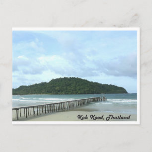 Koh Kood, vykort för Thailand