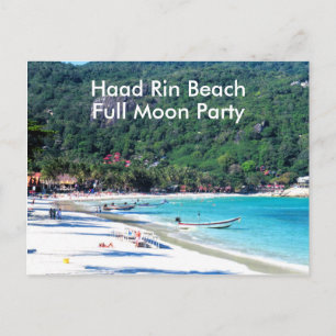 Koh Phangan Island Thailand Vykort