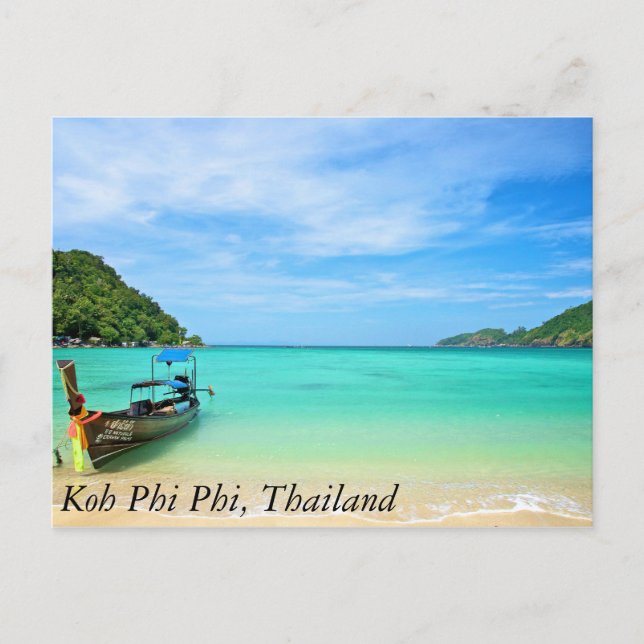 Koh Phi Phi, Thailand Vykort (Framsida)