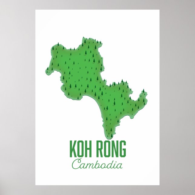 Koh Rong Kambodja Poster (Framsidan)
