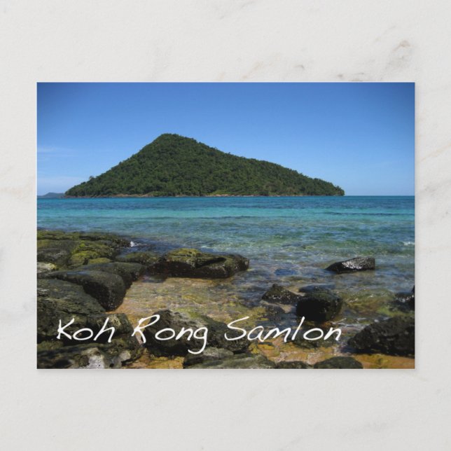Koh Rong Samlon Vykort (Framsida)