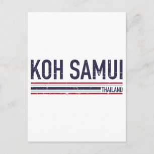 Koh Samui Thailand Vykort