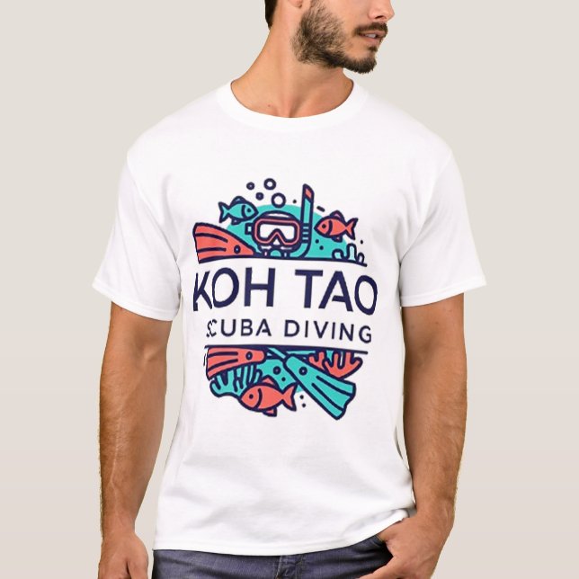 Koh Tao T Shirt (Framsida)