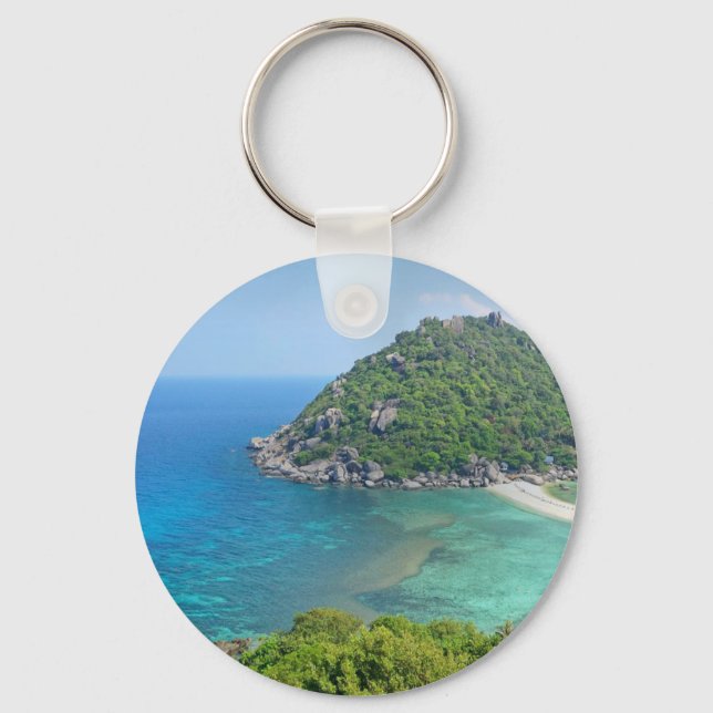 Koh Tao Thailand Nyckelring (Framsida)