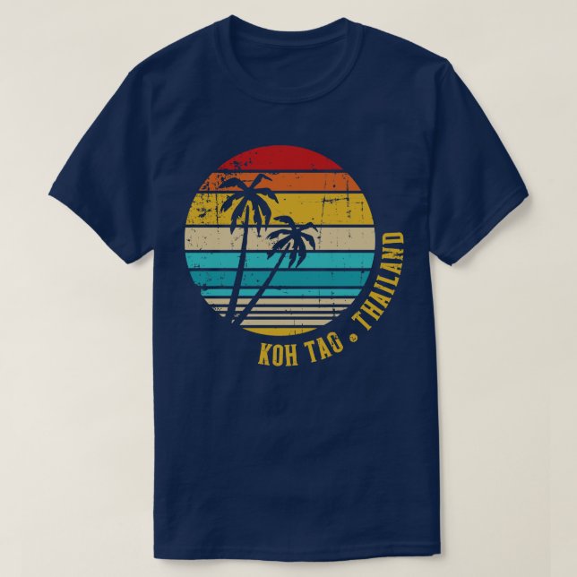 Koh Tao Thailand T Shirt (Design framsida)