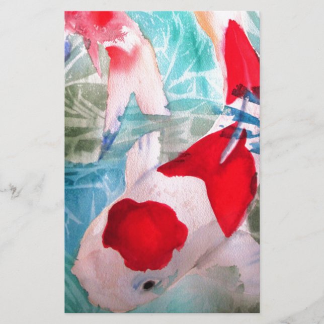 Kohaku Koi 2 Brevpapper (Framsida)