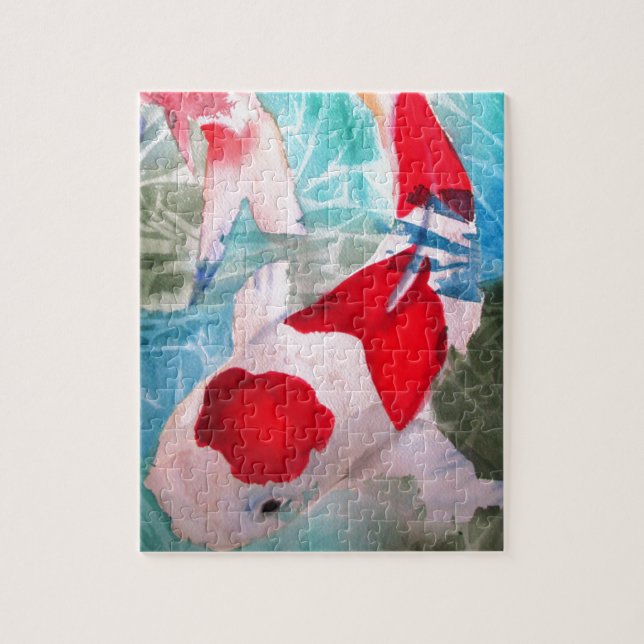 Kohaku Koi 2 Pussel (Vertikal)