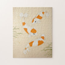 Kohaku Koi Carp Painting