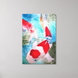 Kohaku Koi II Canvastryck