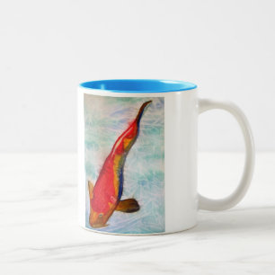 Kohaku Koi Två-Tonad Mugg