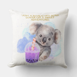 kohala-citat - bara kohala boba äventyr kudde