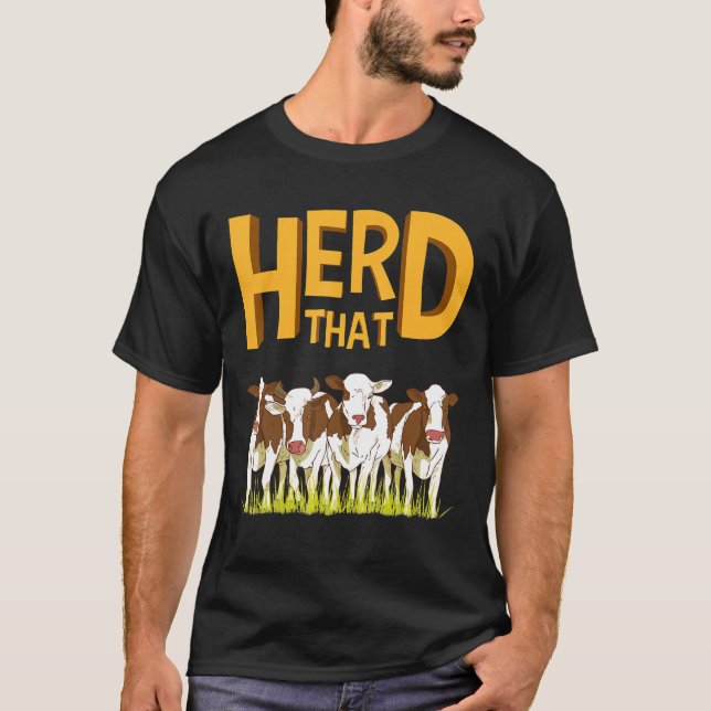 Koherdning  Gård  Kläder T Shirt (Framsida)