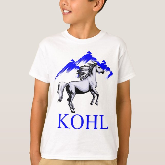 Kohl Colt Logo_Color och text Tee Shirt (Framsida)