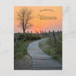 Kohler-Andrae State Park Sheboygan Wisconsin Vykort