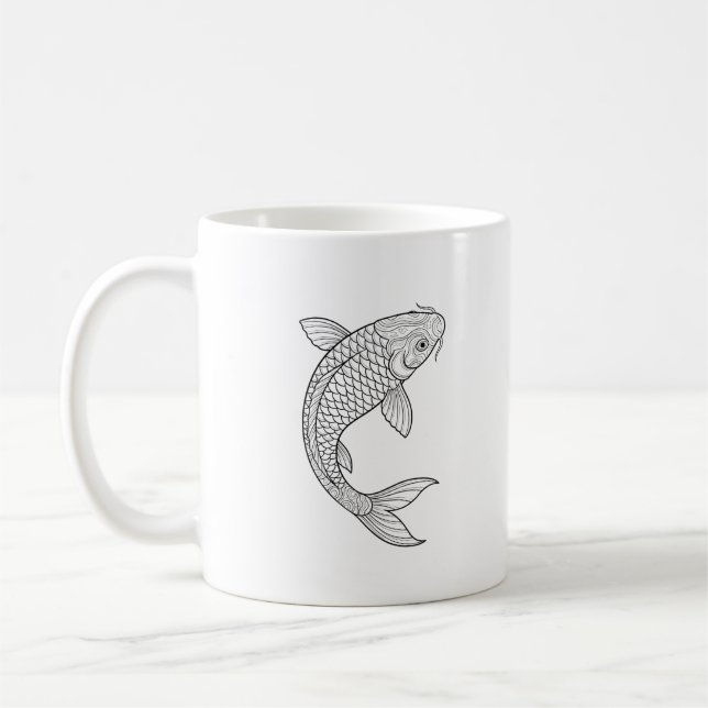 Koi-bladet Kaffemugg (Vänster)