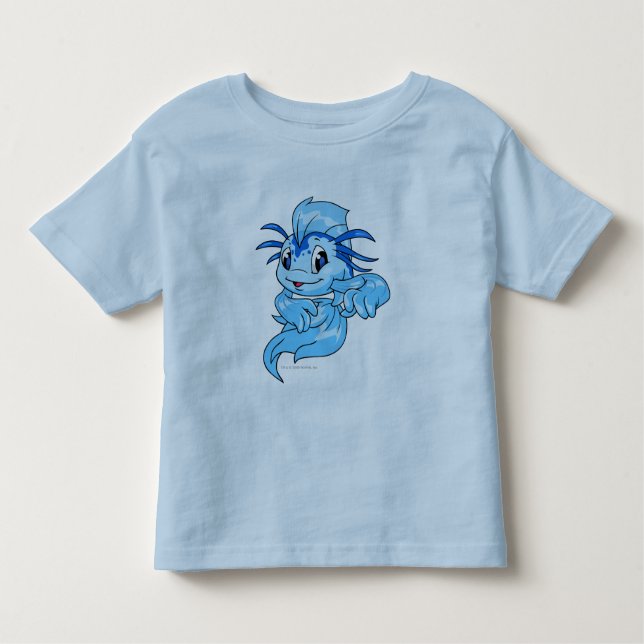 Koi blått tee shirt (Framsida)