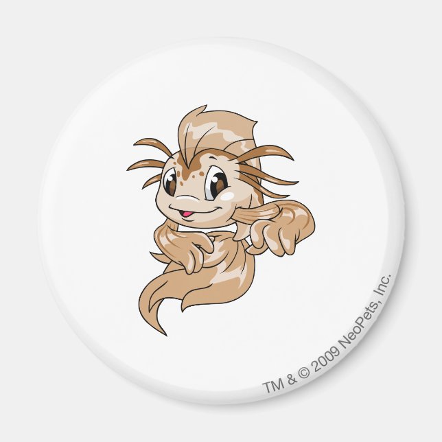 Koi Brown Magnet (Framsidan)