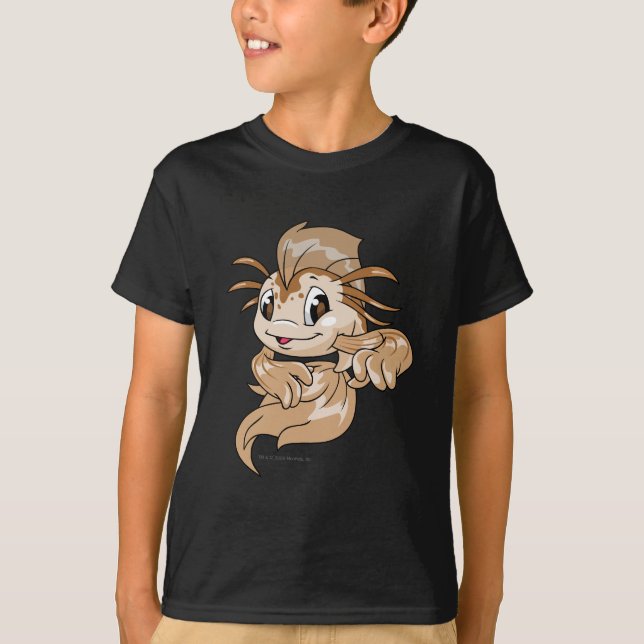 Koi brunt tee shirt (Framsida)