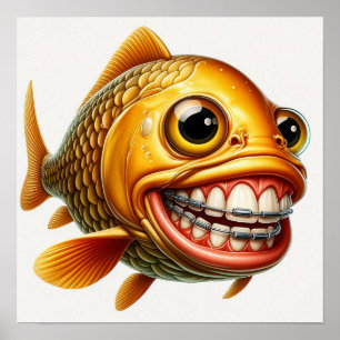 Koi Carp - Archival Art Print Poster