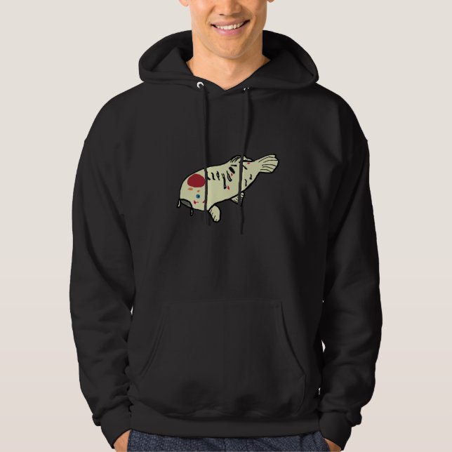 Koi Carp Hoodie (Framsida)