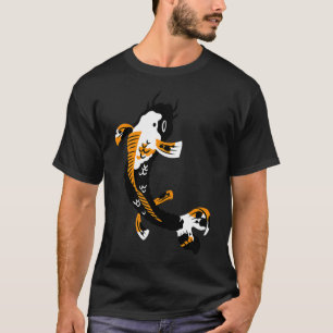 Koi Carp Japansk Fish Koi Art Japansk broidery T Shirt