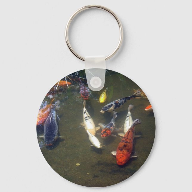 Koi Carp Keychain Nyckelring (Framsida)