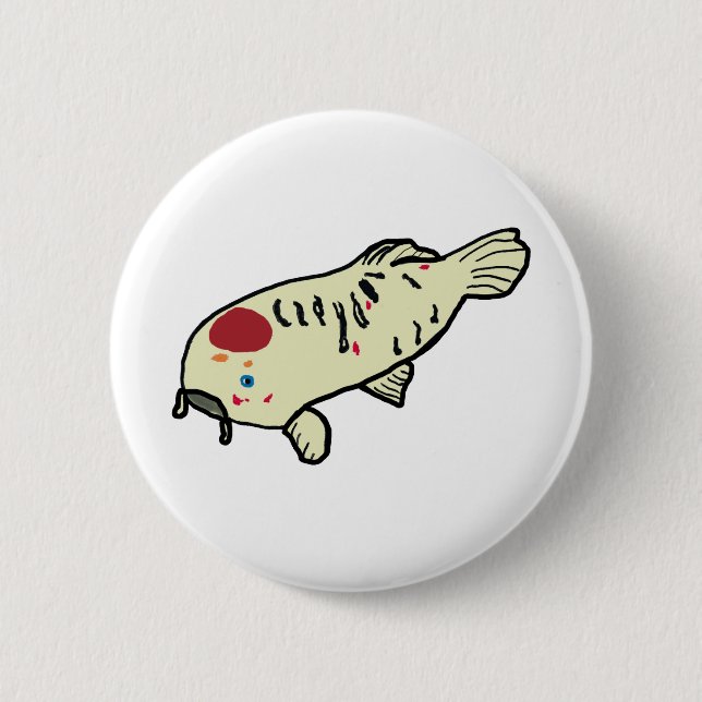 Koi Carp Knapp (Framsida)