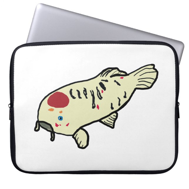 Koi Carp Laptop Fodral (Framsidan)