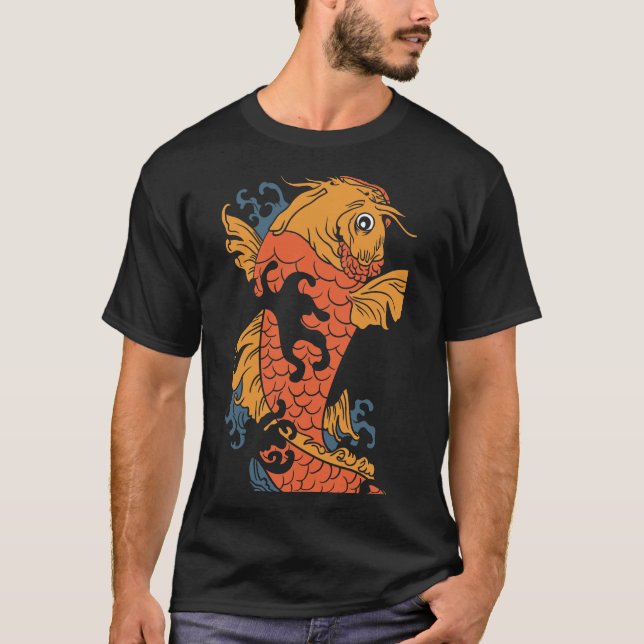 Koi carp  t shirt (Framsida)