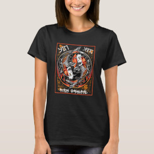 Koi Carp Yin Yang T Shirt