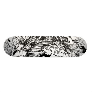 Koi Carpa Mini Skateboard Bräda 18,5 Cm