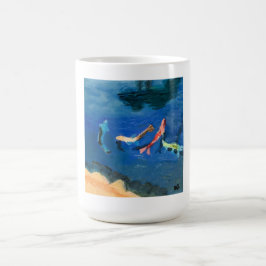 Koi-damm Kaffemugg