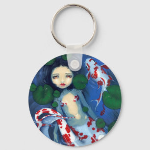 "Koi dammsjöjungfru" Keychain Nyckelring