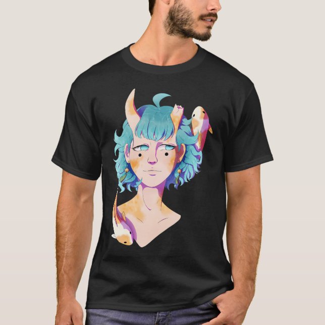 Koi demon t shirt (Framsida)