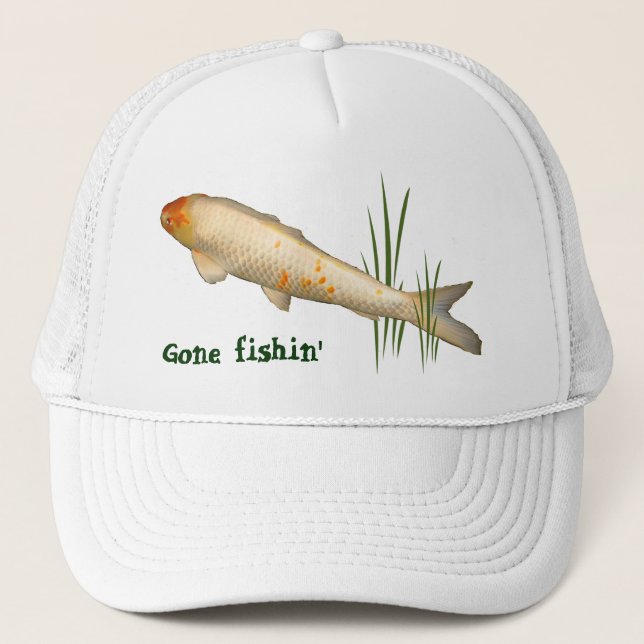 Koi design - borta Fishin Keps (Framsida)