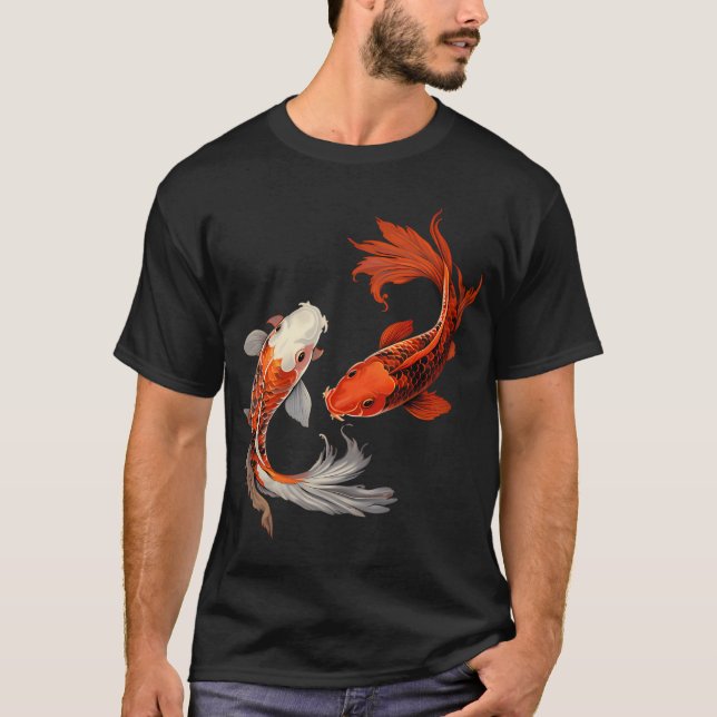Koi Equilibrium T Shirt (Framsida)