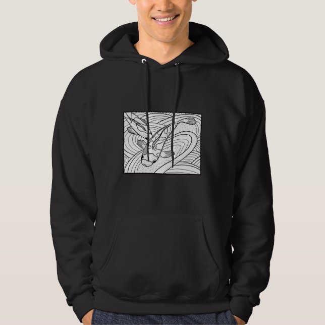 Koi Fish 324 Hoodie (Framsida)
