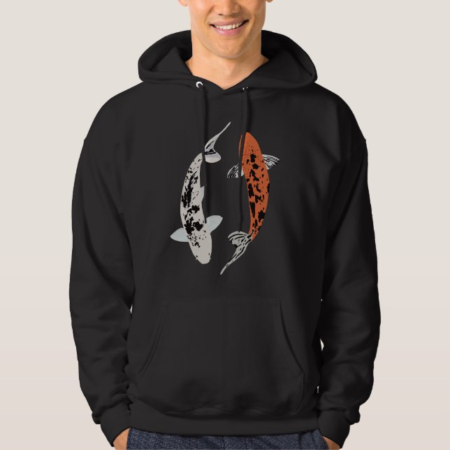 Koi Fish 845 Hoodie (Framsida)