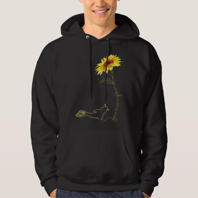 Koi Fish Älskare Hoodie (Framsida)