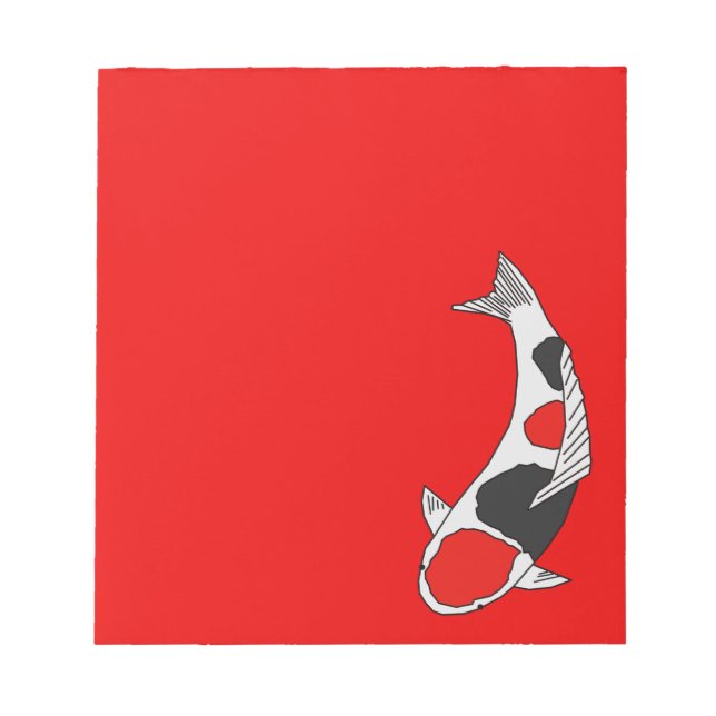 Koi Fish Anteckningsblock (Framsida)