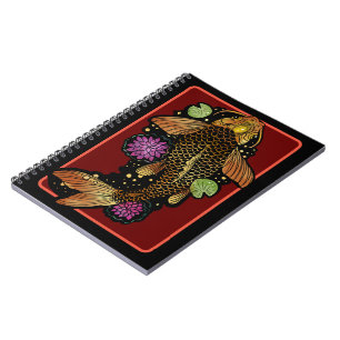 Koi Fish Anteckningsbok